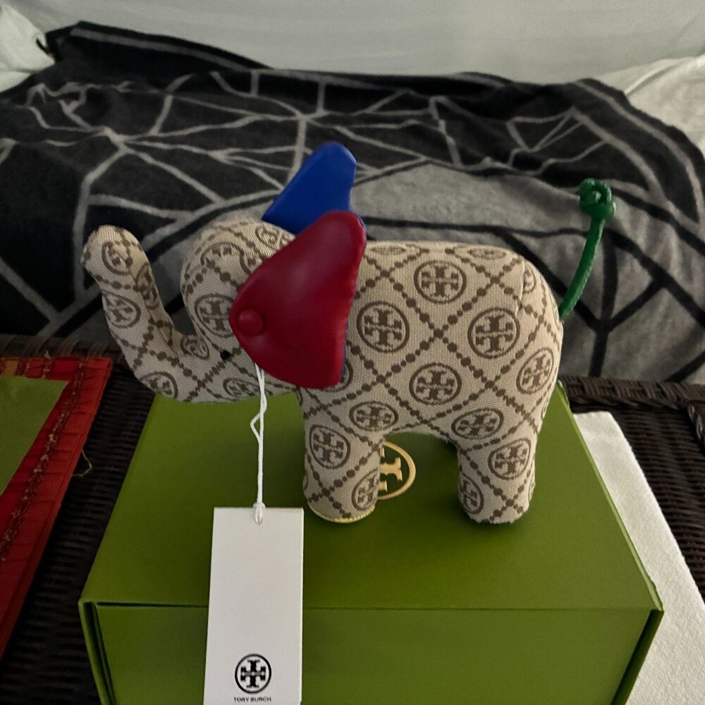 Tory Burch Stuffed Elephant NWT